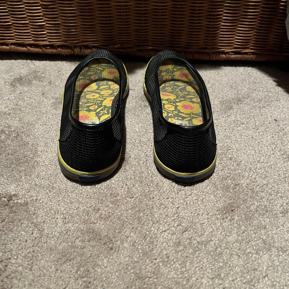 Nanette Lepore by Keds mesh black flat sneaker size 9 - Picture 4 of 4